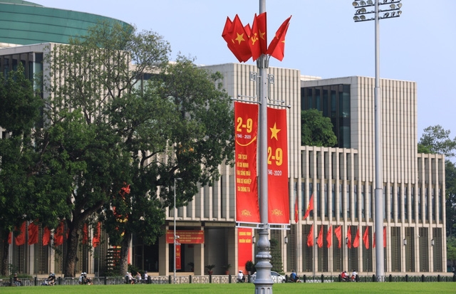 Hanoi adorned with flags and banners in celebration of Independence Day (September 2) Hanoi adorned with flags and banners in celebration of Independence Day (September 2)